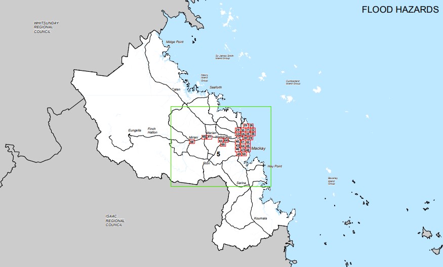 Flood Hazard Mackay Queensland