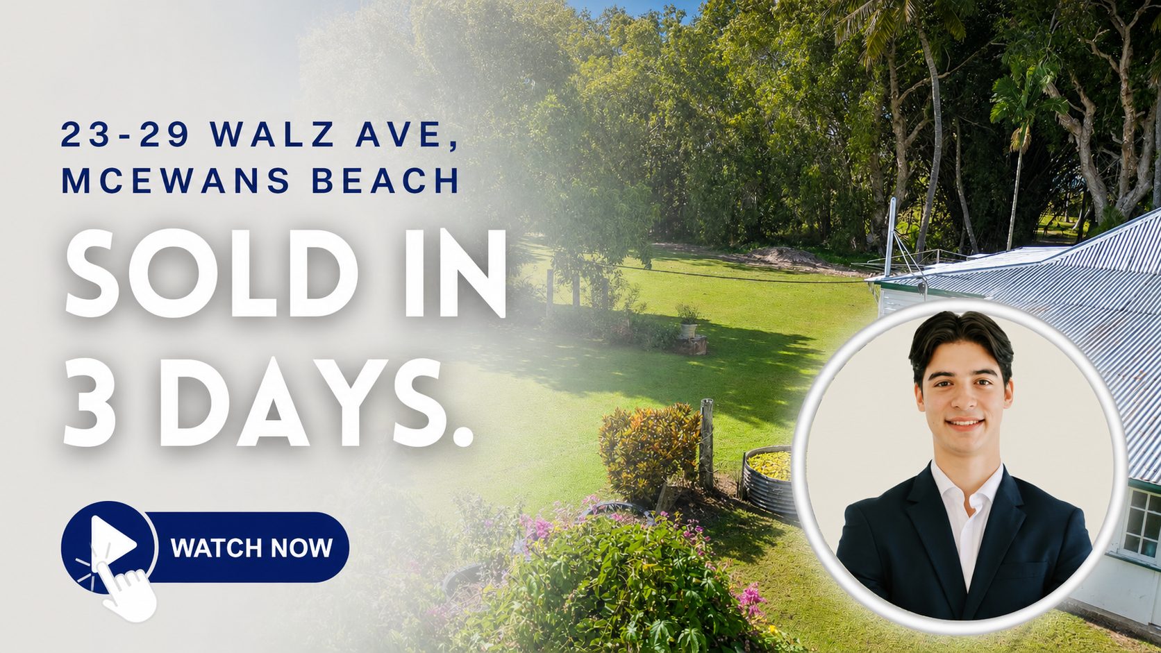 Sold in Just 3 Days at McEwen’s Beach with Ethan Laval